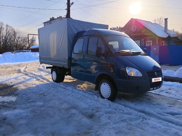 2009 ГАЗ ГАЗель (33023/330273) Фермер, синий, 600000 рублей - вид 5