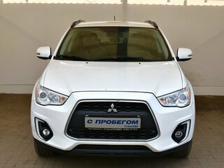 2014 Mitsubishi ASX I Рестайлинг, белый, 1200000 рублей, вид 2