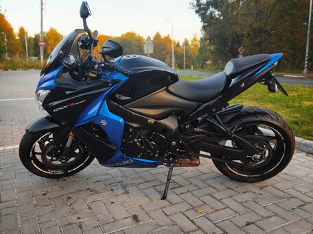 2017 Suzuki GSX-S 1000 F, синий, 950000 рублей, вид 5