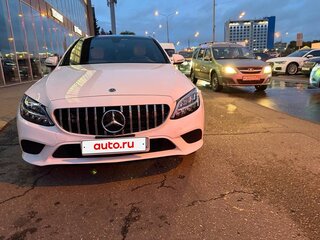 2021 Mercedes-Benz C-Класс 300 IV (W205) Рестайлинг, белый, 3500000 рублей, вид 1