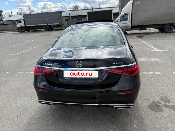 2021 Mercedes-Benz S-Класс 400 d 4MATIC VII (W223), чёрный - вид 4