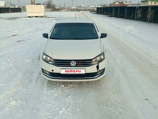 2019 Volkswagen Polo V Рестайлинг, белый, 600000 рублей, вид 1