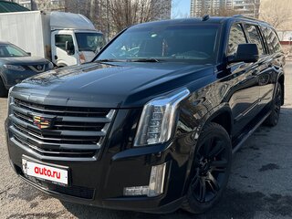 2016 Cadillac Escalade ESV IV, чёрный, 4000000 рублей, вид 1