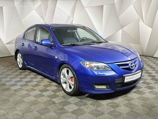 2008 Mazda 3 4-speed I (BK) Рестайлинг, синий, 475750 рублей, вид 3