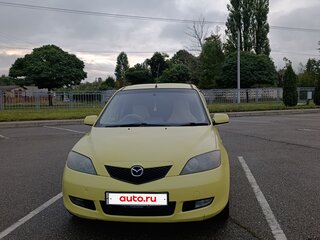 2003 Mazda Demio II (DY), жёлтый, 280000 рублей, вид 1