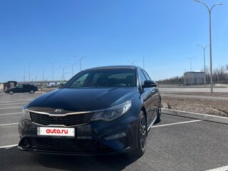 2018 Kia Optima IV Рестайлинг, синий, 2100000 рублей, вид 2