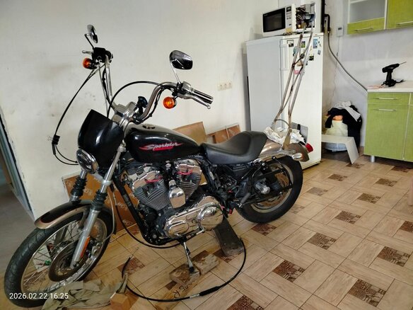 2004 Harley-Davidson Sportster 1200, золотистый - вид 5