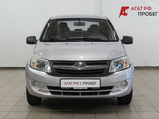 2012 Lada (ВАЗ) Granta I, серебристый, 425000 рублей, вид 2