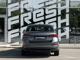 2021 Skoda Rapid II, серый, 1390000 рублей, вид 4