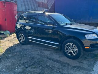 2003 Volkswagen Touareg I, чёрный, 799000 рублей, вид 3