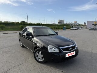 2011 Lada (ВАЗ) Priora I, чёрный, 500000 рублей, вид 2