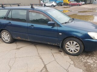 2006 Mitsubishi Lancer IX Рестайлинг, синий, 210000 рублей, вид 3