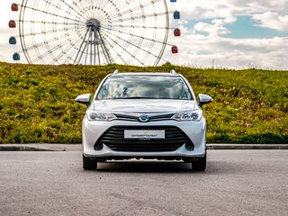 2016 Toyota Corolla Fielder XI (E160, E170, E180) Рестайлинг 1, серый, 1300000 рублей, вид 3