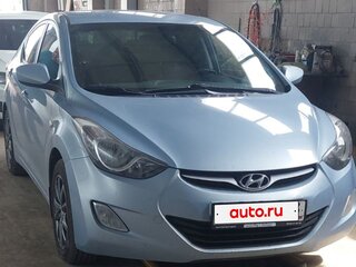 2011 Hyundai Elantra V (MD), голубой, 590000 рублей, вид 3