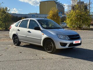 2015 Lada (ВАЗ) Granta I, серебристый, 420000 рублей, вид 2