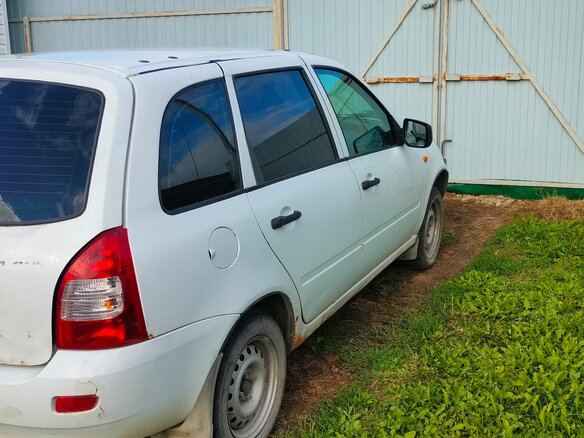 2011 Lada (ВАЗ) Kalina I, белый, 170000 рублей - вид 1