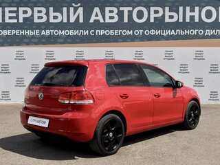 2011 Volkswagen Golf VI, красный, 590000 рублей, вид 5