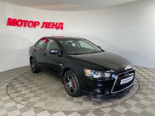 2012 Mitsubishi Lancer X Рестайлинг, чёрный, 691000 рублей, вид 3