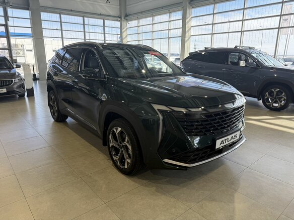 2026 Geely Atlas II, зелёный - вид 13