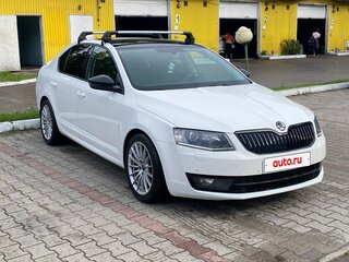 2015 Skoda Octavia III (A7), белый, 1430000 рублей, вид 4
