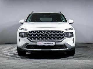 2021 Hyundai Santa Fe IV Рестайлинг, белый, 3700000 рублей, вид 2