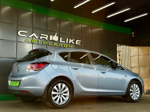 2011 Opel Astra J, голубой, 949000 рублей - вид 7