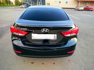 2015 Hyundai Elantra V (MD) Рестайлинг, чёрный, 1350000 рублей, вид 3
