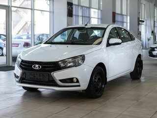2016 Lada (ВАЗ) Vesta I, белый, 700000 рублей, вид 3