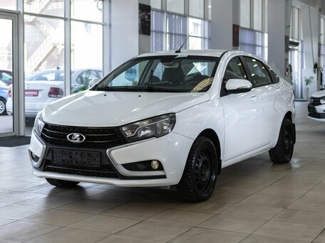 2016 Lada (ВАЗ) Vesta I, белый, 700000 рублей, вид 3