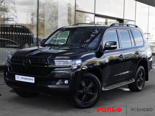 2018 Toyota Land Cruiser 200 Series Рестайлинг 2, чёрный, 5298000 рублей, вид 1