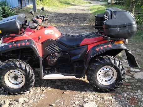 2012 CFMoto CF600-X6, красный, 360000 рублей, вид 3
