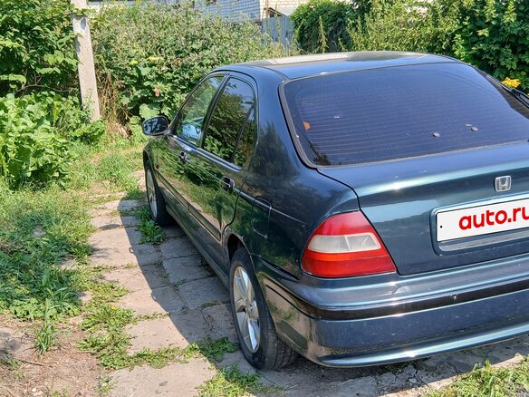 1998 Honda Civic VI Рестайлинг, зелёный, 300000 рублей - вид 4