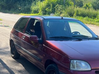 1997 Renault Clio RT I, пурпурный, 100000 рублей, вид 1