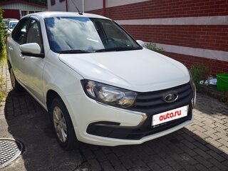 2022 Lada (ВАЗ) Granta I Рестайлинг, белый, 670000 рублей, вид 2