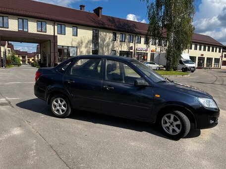 2012 Lada (ВАЗ) Granta I, серый, вид 3