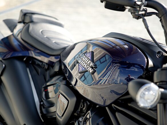 2025 Harley-Davidson Sportster S, синий - вид 22