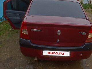 2009 Renault Logan I, красный, 310000 рублей, вид 5