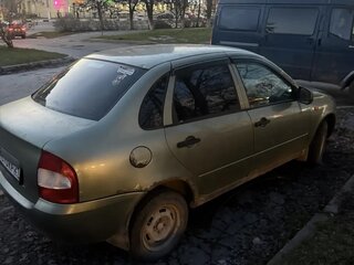 2009 Lada (ВАЗ) Kalina I, зелёный, 57000 рублей, вид 4