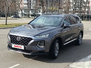 2018 Hyundai Santa Fe IV, серый, 2890000 рублей, вид 2