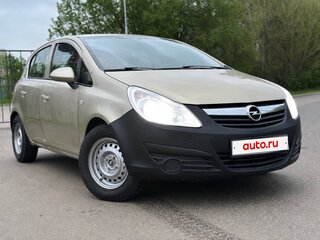 2009 Opel Corsa D, бежевый, 380000 рублей, вид 4