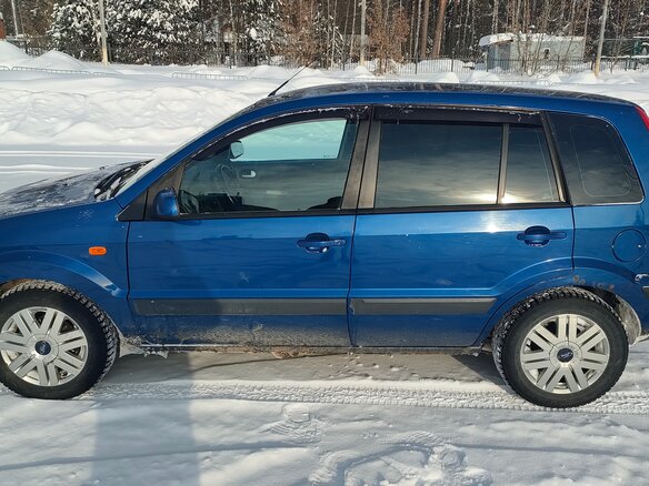 2008 Ford Fusion I Рестайлинг, синий, 255000 рублей - вид 9