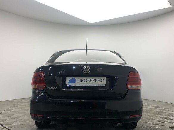 2016 Volkswagen Polo V Рестайлинг, чёрный, 1067000 рублей - вид 5