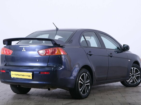 2008 Mitsubishi Lancer X, синий, 779000 рублей - вид 5