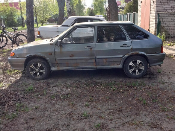 2009 Lada (ВАЗ) 2114, серый, 75000 рублей - вид 3