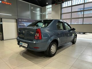 2015 Renault Logan I Рестайлинг, синий, 720000 рублей, вид 4