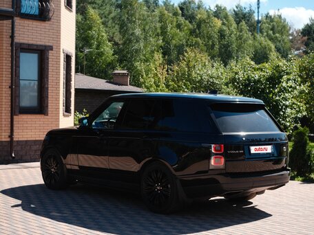 2021 Land Rover Range Rover IV Рестайлинг, чёрный, 9200000 рублей, вид 4