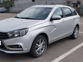 2018 Lada (ВАЗ) Vesta SW I, серебристый, 1100000 рублей, вид 1
