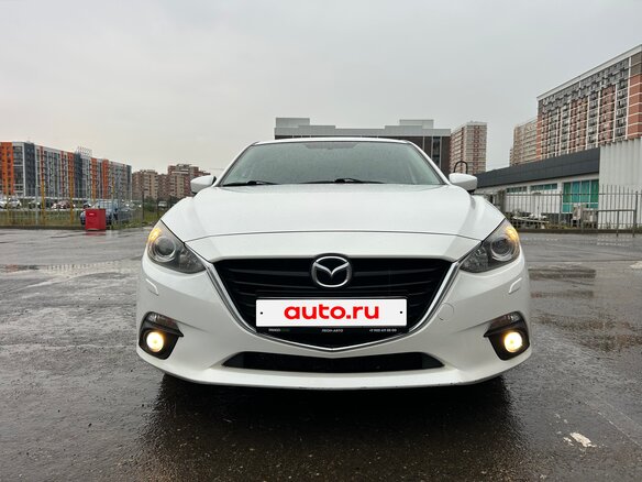 2014 Mazda 3 III (BM), белый, 1650000 рублей - вид 1