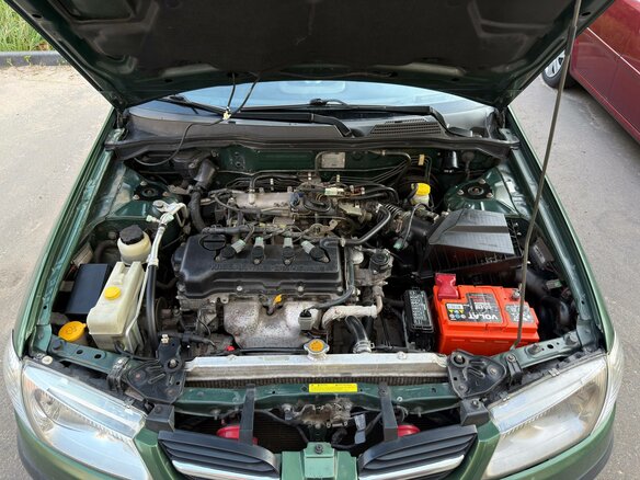 2001 Nissan Almera II (N16), зелёный, 420000 рублей - вид 9