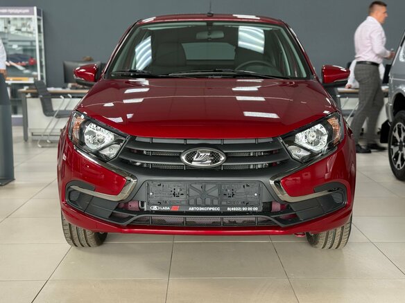 2025 Lada (ВАЗ) Granta I Рестайлинг, красный, 1110000 рублей - вид 2